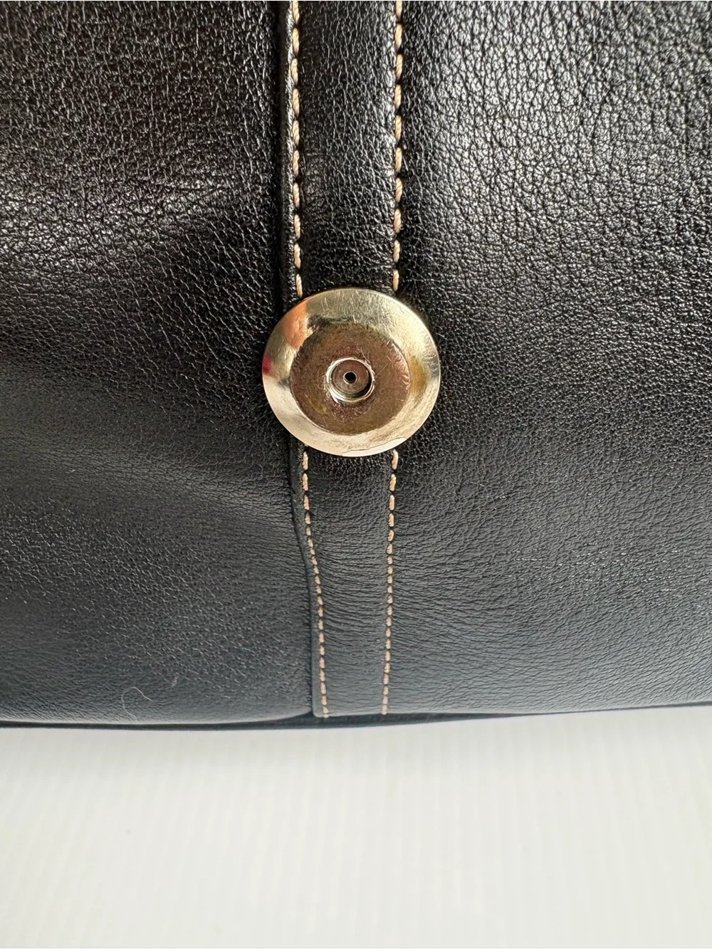Coach sleek black